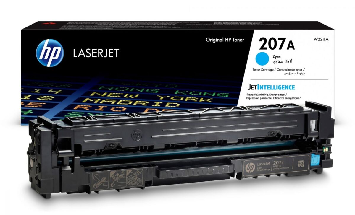 HP Toner 207A Cyan - Image 1