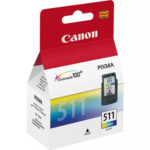 Canon CL‑511 Tri‑Colour Ink Cartridge