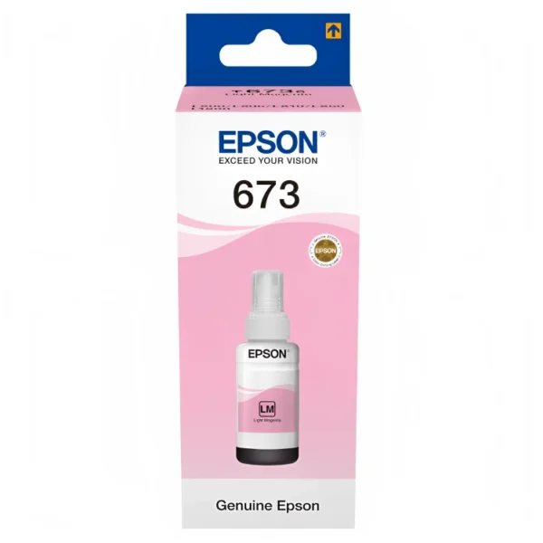 EPSON Bottle Ink 673 (Light Magenta)