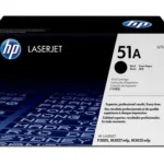 HP TONER 51A BLACK  TONER