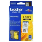 BROTHER INK LC67 YELLOW