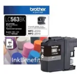 BROTHER INK LC563 BLACK CARTRIDGE