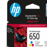 HP 650 Tri-Colour Ink Cartridge