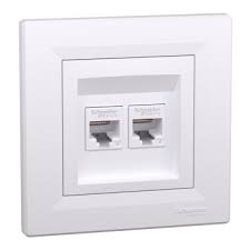 Socket RJ45 Dual